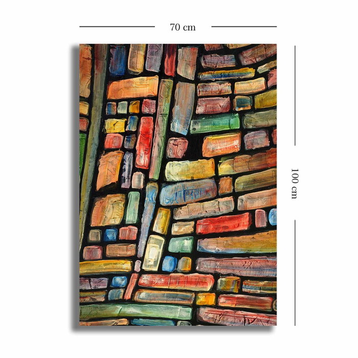 Wallity Lienzo Decorativo Multicolor 70 x 100 cm